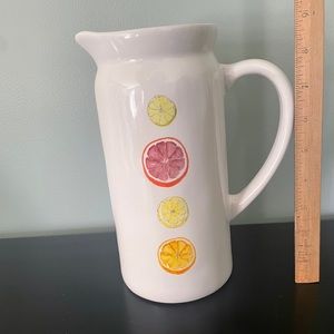 Rae Dunn Citrus Pitcher